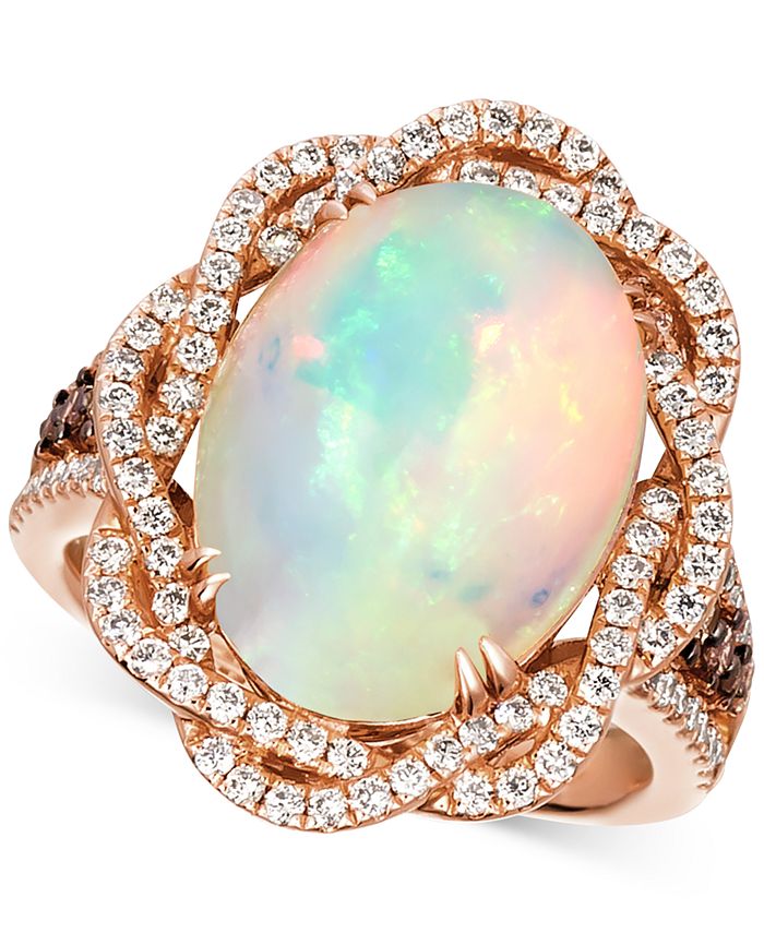 Colored Diamond and Opal Desk Ornament, Fine Jewels