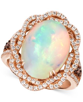 ル ヴァン レディース リング アクセサリー Neopolitan Opal (7/8 ct