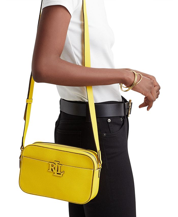 Lauren Ralph Lauren Carrie Pebbled Leather Crossbody & Reviews
