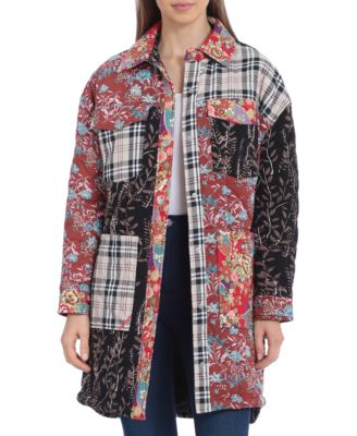 patchwork jackets ladies