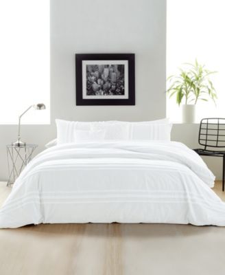 Chenille Stripe 3-Pc. Comforter Set, King