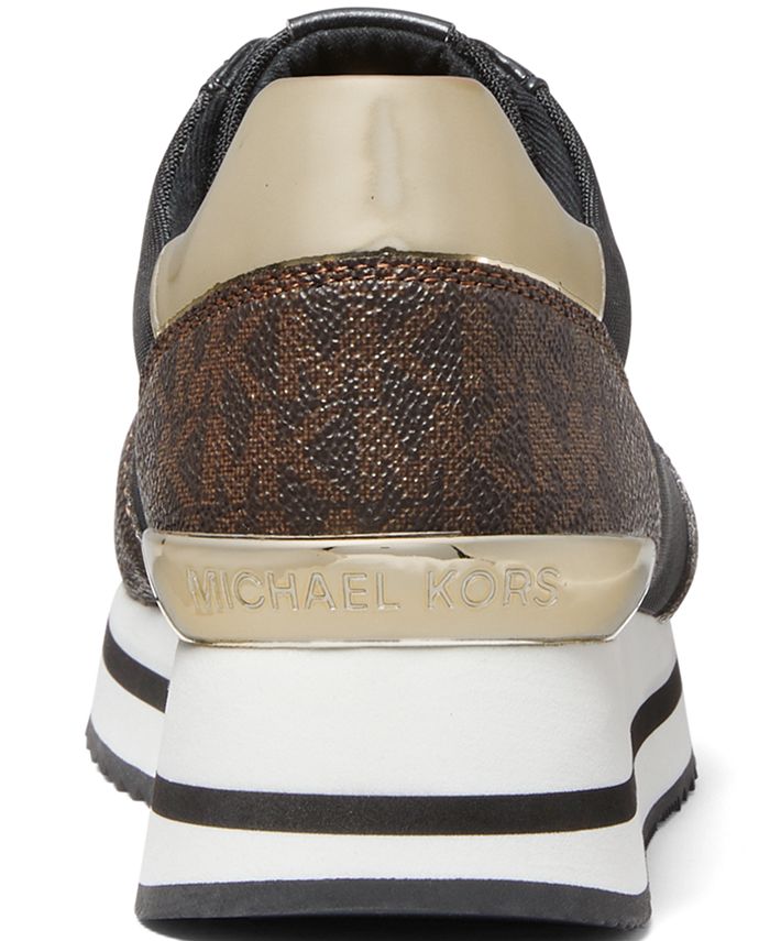 Michael Kors Women's Monique Trainer LaceUp Sneakers Macy's
