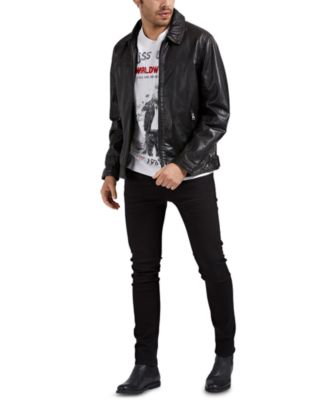 macys guess jacket mens