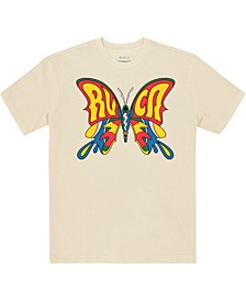 Men's Swallowtail Screen Print Short Sleeve T-shirt