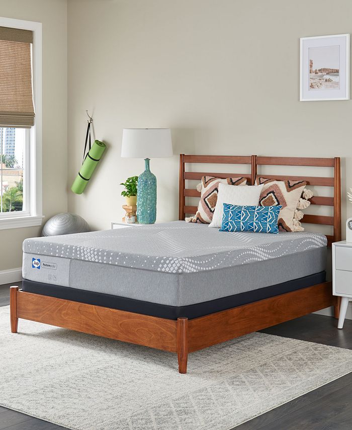 Sealy Posturepedic Paterson 12" Memory Foam Medium Mattress Twin XL Macy's