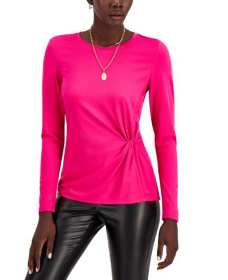 macy's inc long sleeve tops
