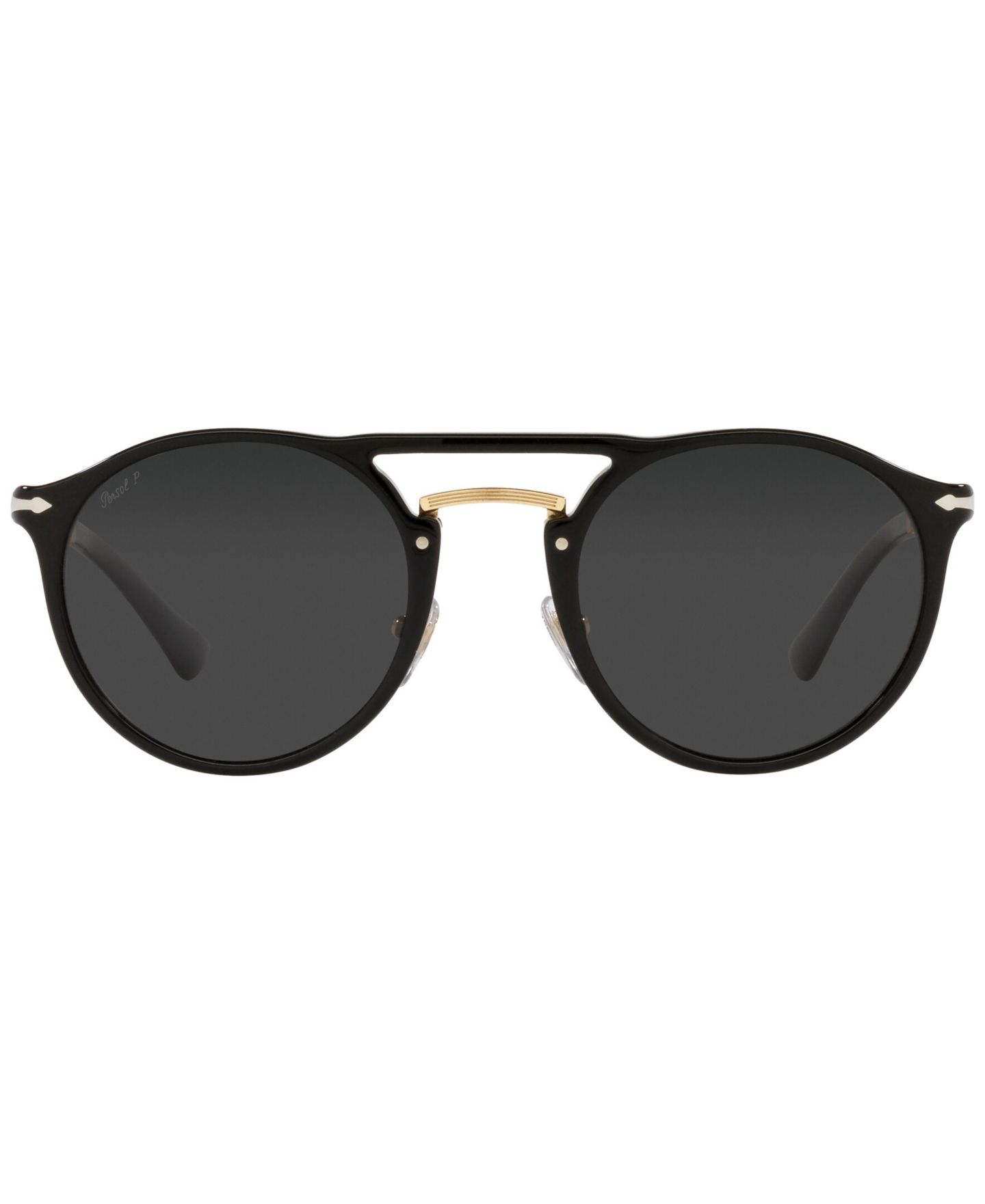 Солнцезащитные очки Persol Unisex Polarized, PO3264S 50, цвет: Чёрный золотой — фото 2