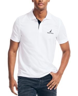 Nautica Men's Classic-Fit Solid Navtech Polo Shirt