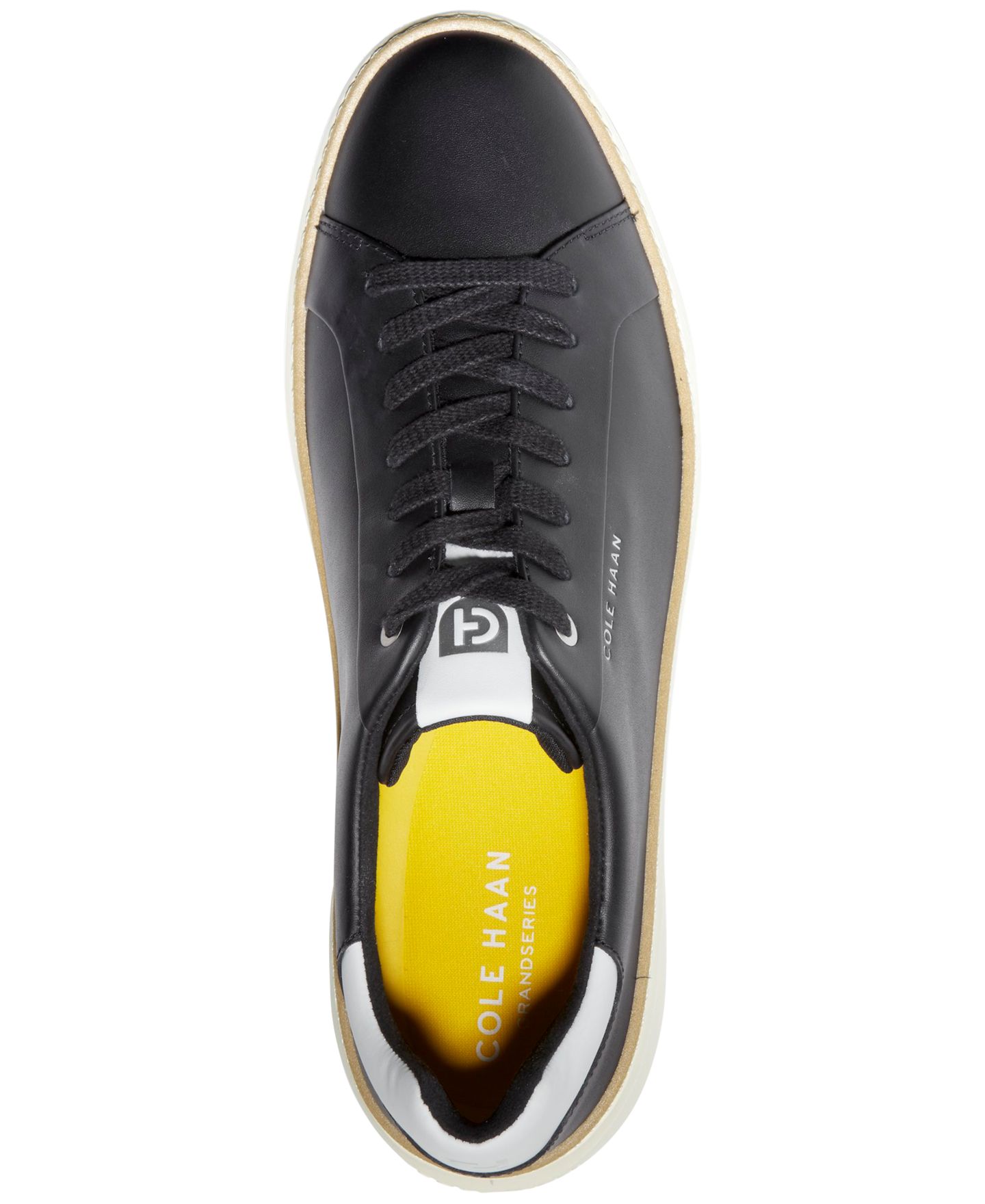 Женские кроссовки Cole Haan Leather Grandpro Topspin Casual, цвет: Чёрный — фото 4