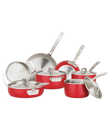 Viking - 11-Pc. Stainless Steel Cookware Set