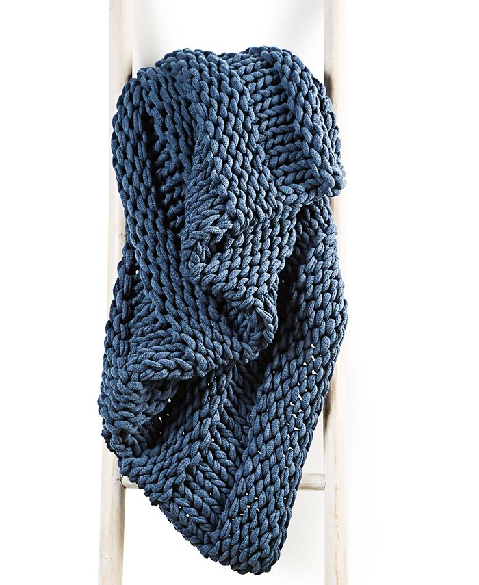 Oake Chunky Knit Throw, 50" x 60", Created for Macy's & Reviews