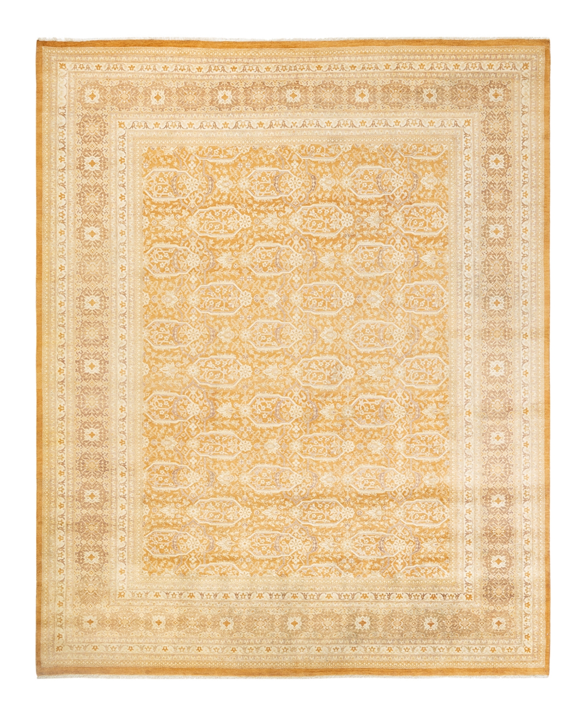 Closeout! Adorn Hand Woven Rugs Mogul M1598 8'4in x 10'5in Area Rug - Caramel
