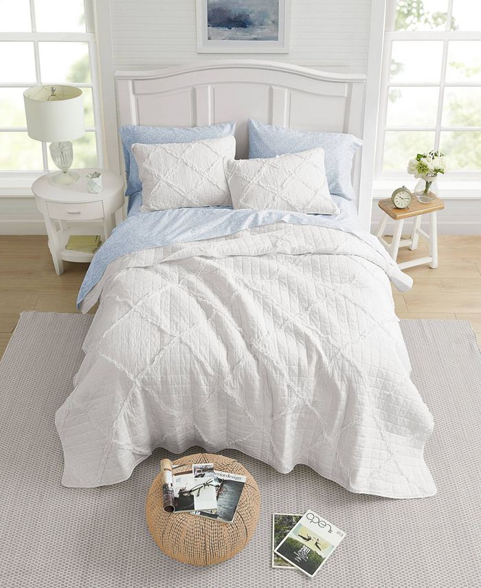Laura Ashley Maisy Quilt Set, King & Reviews Home Macy's