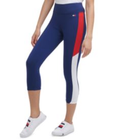 Women's Curve Blocked High-Rise Capri Leggings