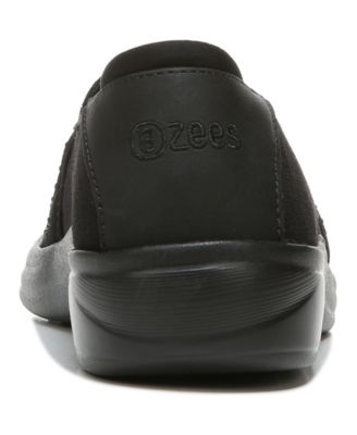 Women's Poppyseed Washable Round Toe Slip Ons