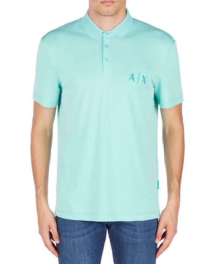 A|X Armani Exchange Men's Relaxed Polo Shirt & Reviews - Polos - Men -  Macy's