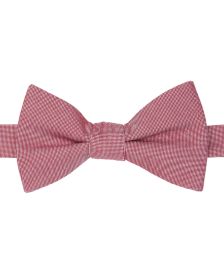 Men's Oxford Micro-Check Pre-Tied Bow Tie 