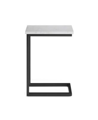 Skyler C Side Table with Marble Top