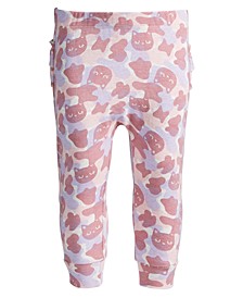 Baby Girls Cat Camo Jogger Pants, Created for Macy's