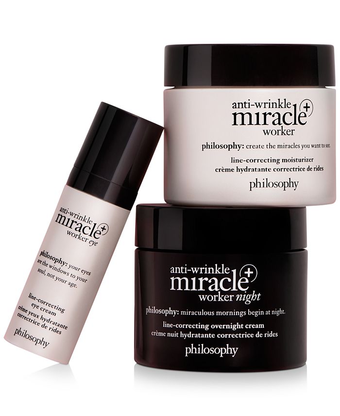 philosophy AntiWrinkle Miracle Worker+ LineCorrecting Eye Cream, 0.5