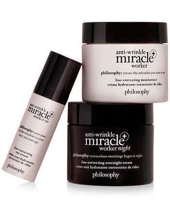 philosophy - Anti-Wrinkle Miracle Worker+ Line-Correcting Eye Cream, 0.5-oz.