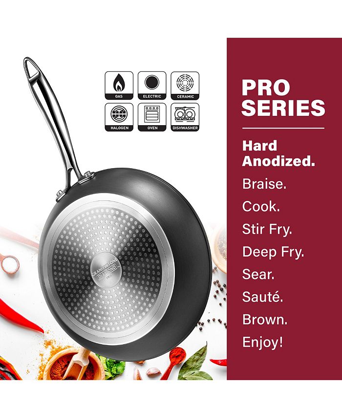 Granite Stone Diamond Pro Aluminum UltraNonstick Hard Anodized Diamond