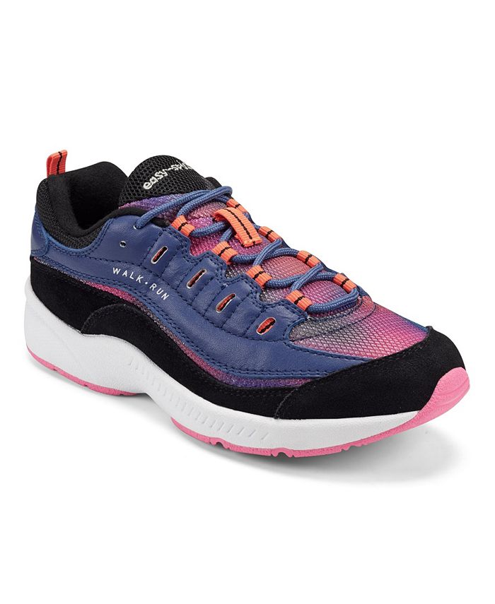 Easy Spirit Women's Romy Round Toe Casual Lace Up Walking Shoes