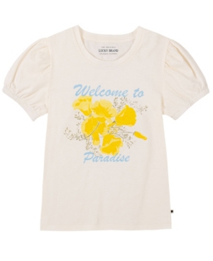 Lucky Brand Big Girls Paradise T-shirt