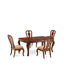 Evolution Dining 5pc (4 Side Chairs + Table) 