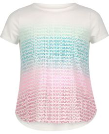 Big Girls Ombre Logo T-shirt