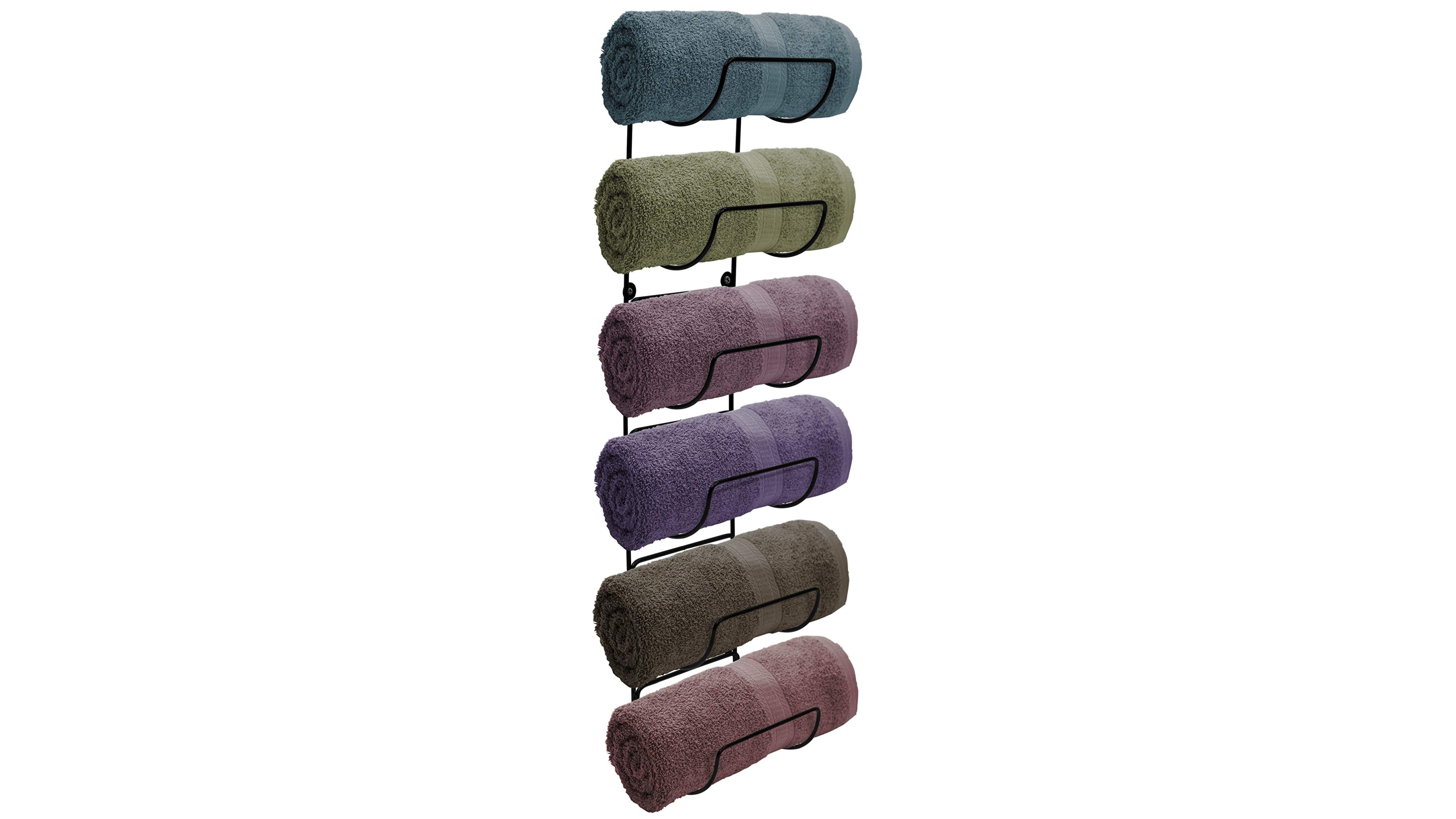 Sorbus 6-Level Bathroom Towel Rack Holder and Organizer
