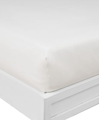 Solid Cotton Rich Blend Fitted Sheet, Twin XL