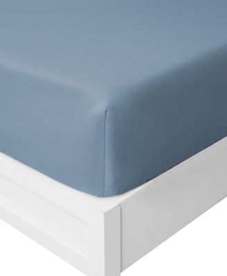 Solid Cotton Rich Blend Fitted Sheet, Twin XL