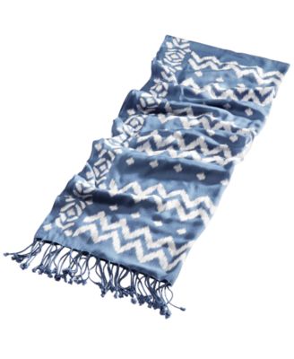 Rebecca Minkoff - Ikat Fringe Long Scarf