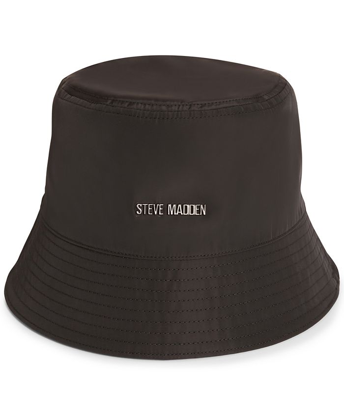 Steve Madden Satin-Lined Bucket Hat & Reviews - Hats, Gloves & Scarves ...
