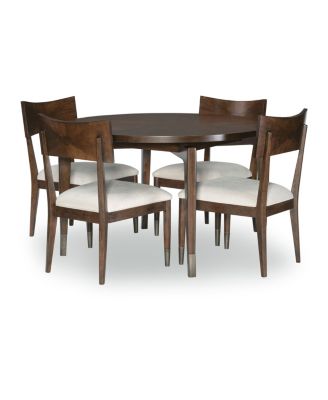 Savoy 5pc Dining Set (Round Table & 4 Side Chairs)