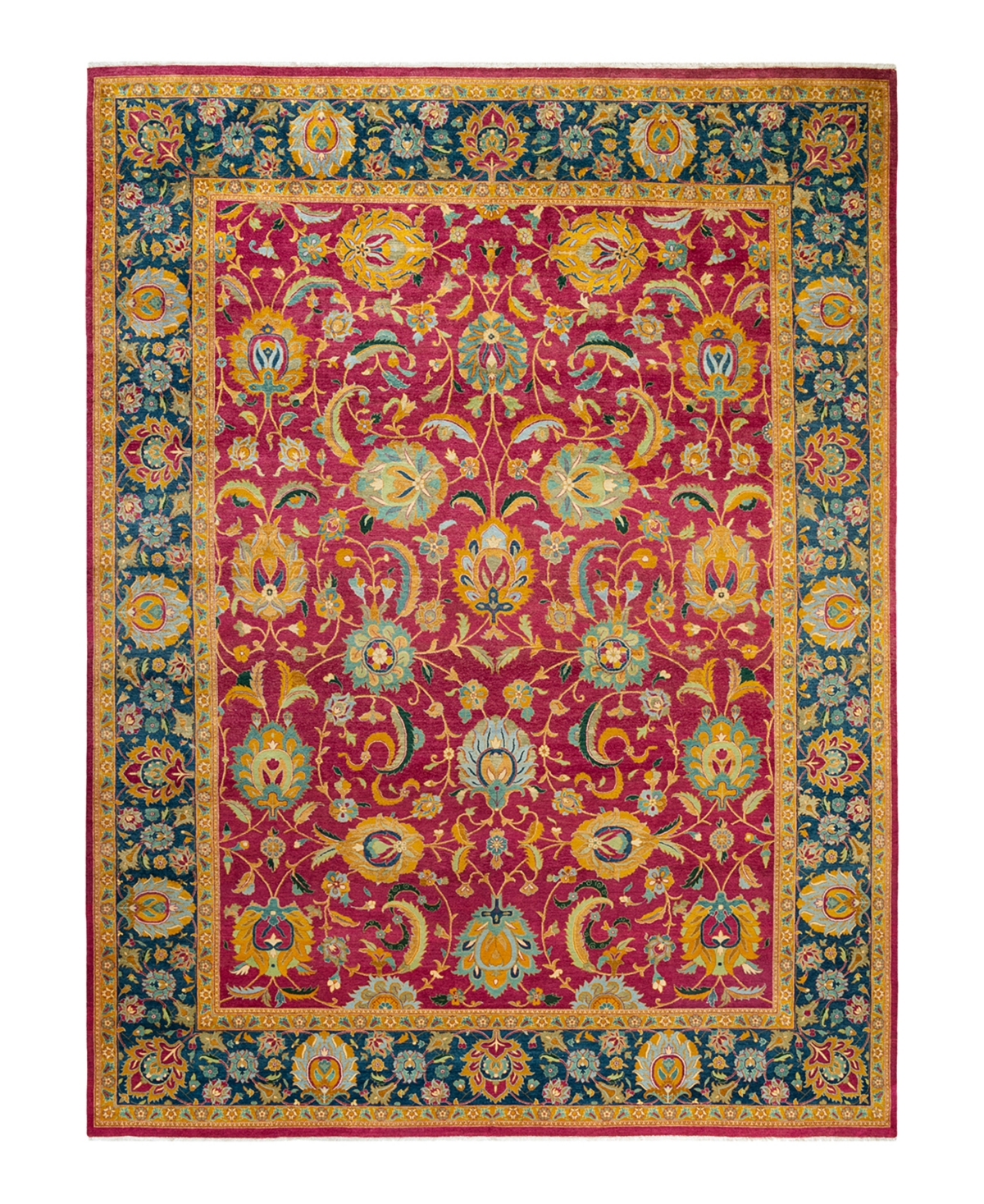 Closeout! Adorn Hand Woven Rugs Mogul M1749 8'10in x 12'3in Area Rug - Purple