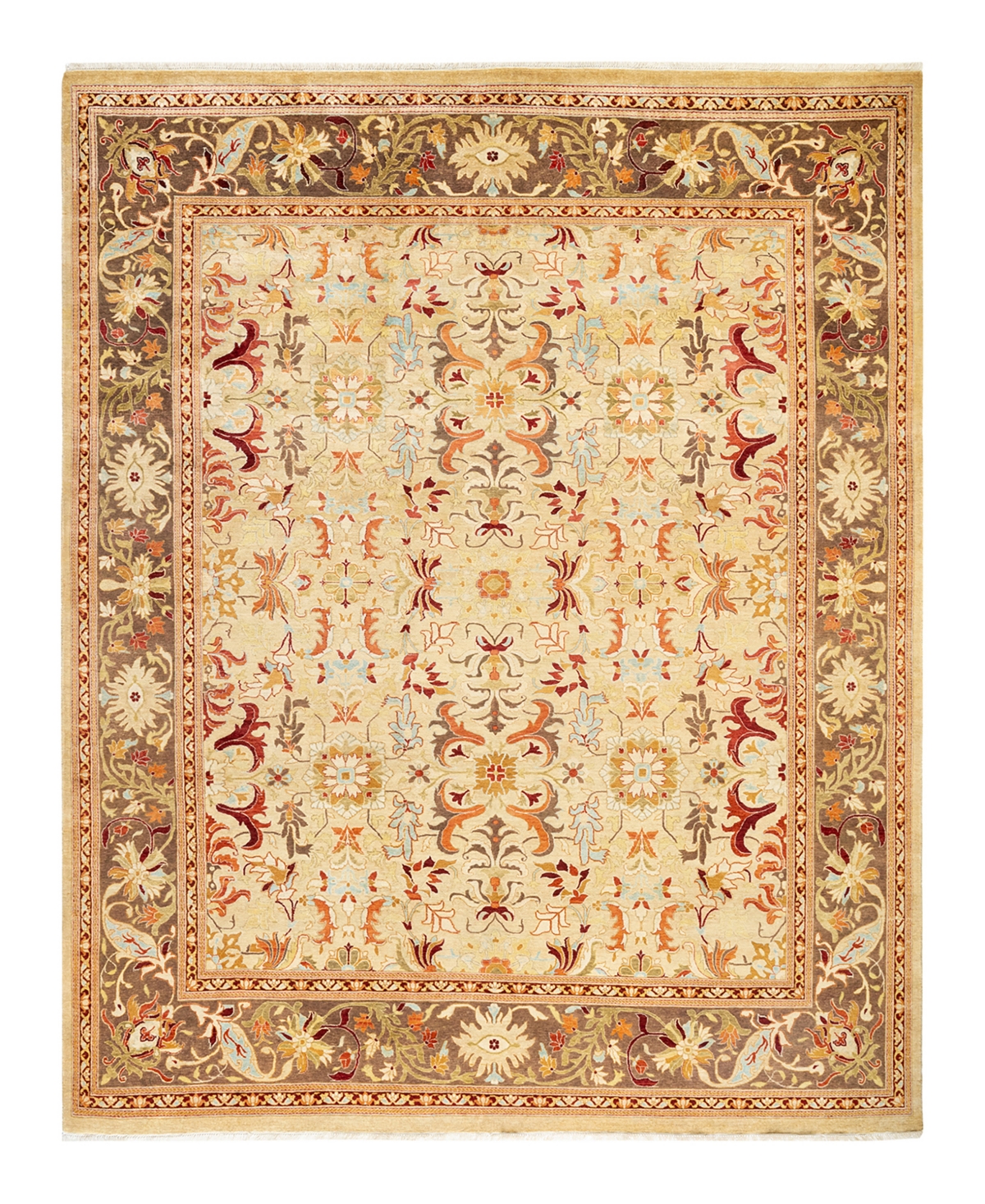 Closeout! Adorn Hand Woven Rugs Mogul M1749 8' x 10' Area Rug - Ivory
