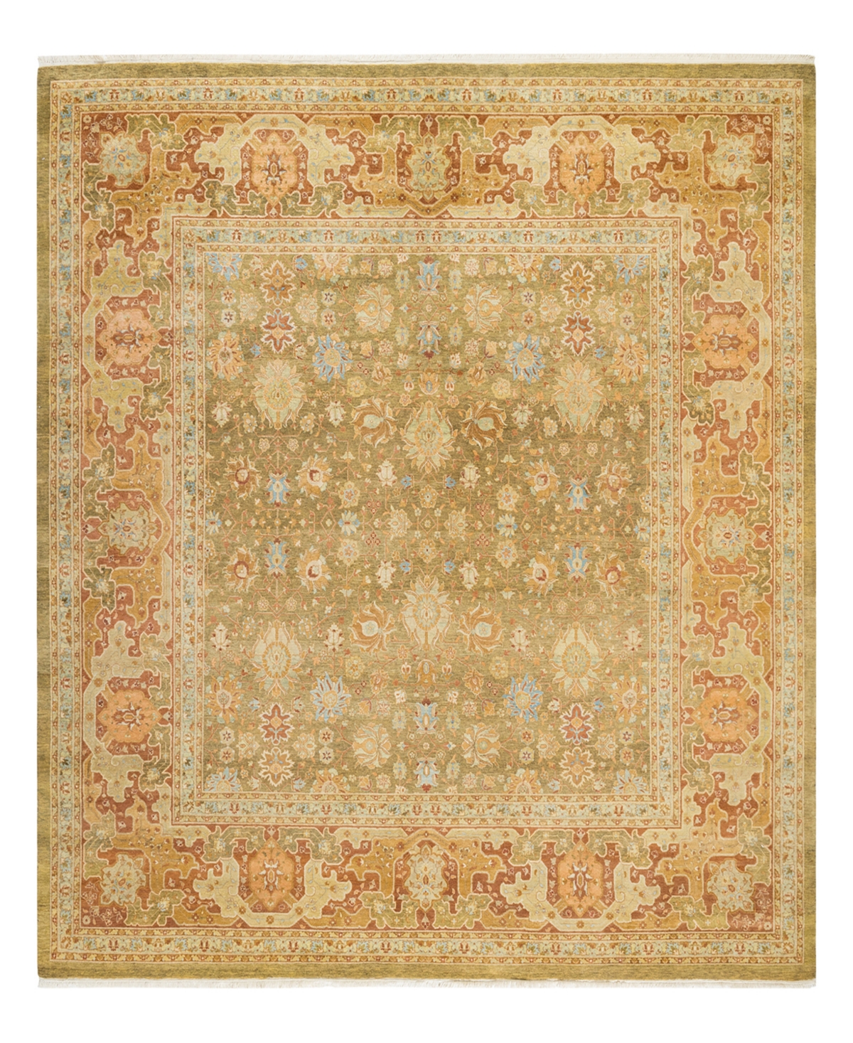 Adorn Hand Woven Rugs Mogul M1550 8'4in x 8'4in Square Area Rug - Tan