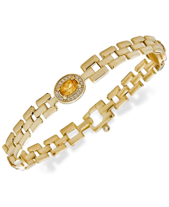 Citrine bracelet macys hot sale