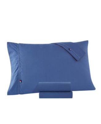 Tommy Hilfiger - TH Signature Full Sheet Set  Blue Indigo