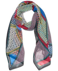 Patchwork Chiffon Scarf