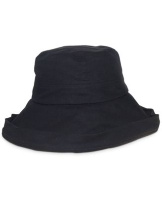 Nine West - Washed Cotton Canvas Kettle Hat