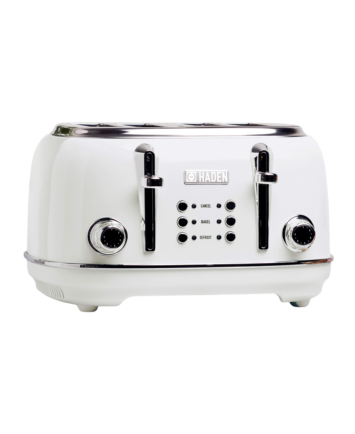 Haden Heritage 4-slice Wide Slot Toaster In White