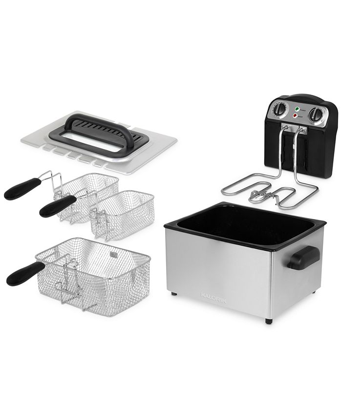 Kalorik 3Basket Deep Fryer Macy's