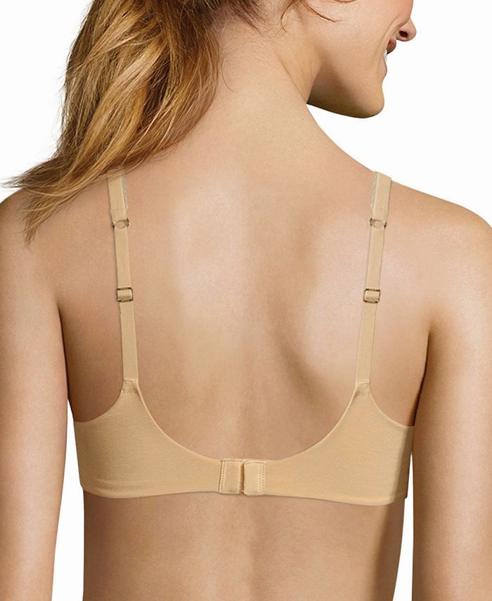 Hanes Ultimate Soft TShirt Concealing Wirefree Bra with Cool Comfort