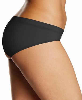  Maidenform Women's Barely There Lace Panties, Invisible Look  Thong Underwear, 3-Pack, Almond/Black/Almond : Clothing, Shoes & Jewelry