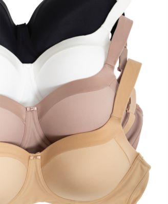 Women's Secrets Shapes & Supports Balconette Full Figure Wirefree Bra US4824