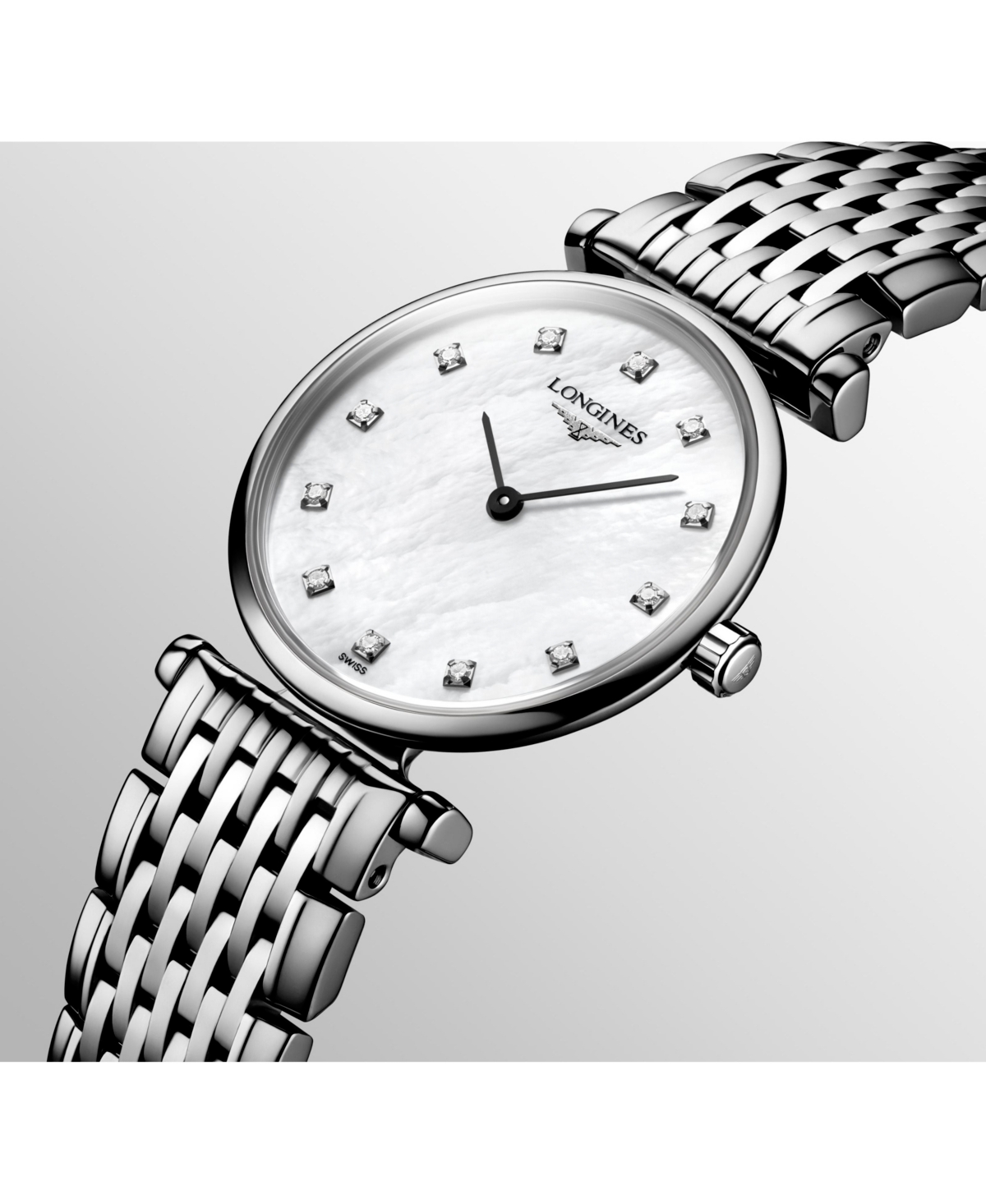 Shop Longines Women's La Grande Classique Stainless Steel Bracelet Watch L42094876 In No Color
