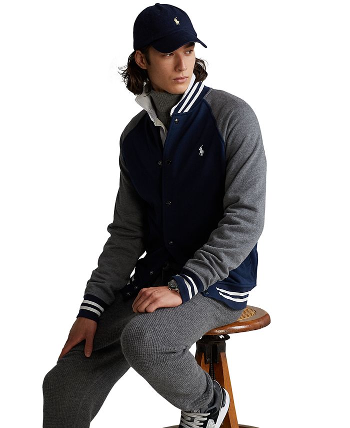 Polo Ralph Lauren Men's Fleece Baseball Jacket & Reviews - Coats & Jackets  - Men - Macy's